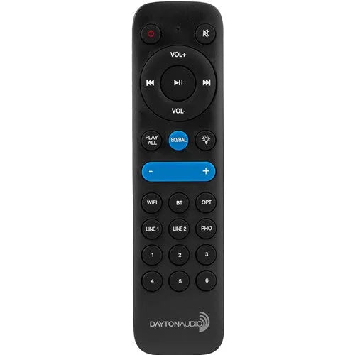 Dayton Audio WF150A, stereo stiprintuvas su tinklo grotuvu