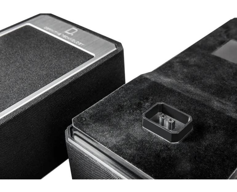 Definitive Technology A90, Dolby Atmos® kolonėlės - montavimo detalė su tvirtinimo taškais
