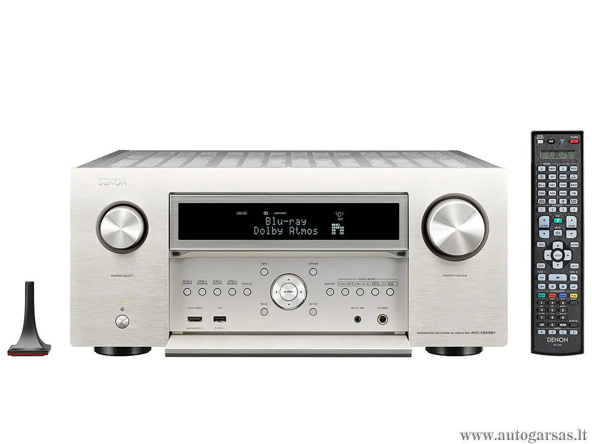 Denon AVC-X8500H, 13.2 tinklinis namų kino stiprintuvas - Imtuvas su pulteliu ir antena