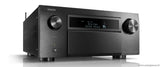 Denon AVC-X8500H, 13.2 tinklinis namų kino stiprintuvas - priekinis skydelis su ekrano ir valdymo elementais
