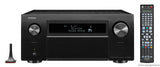 Denon AVC-X8500H, 13.2 tinklinis namų kino stiprintuvas - nuotolinio valdymo pultas ir priekinis skydelis