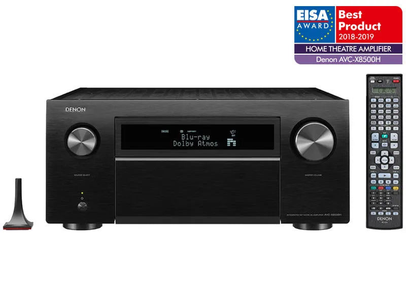 Denon AVC-X8500HA, AV imtuvas - stiprintuvas (įvairių spalvų) - Imtuvas su nuotolinio valdymo pultu ir priedu