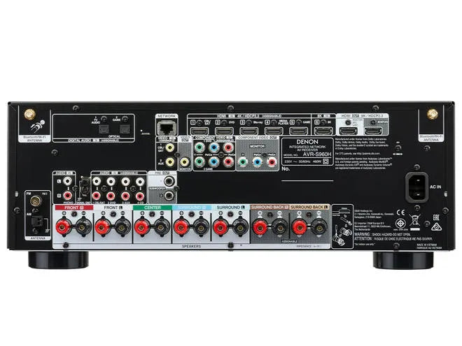 Denon AVR-S960H, AV imtuvas- stiprintuvas 7x145W