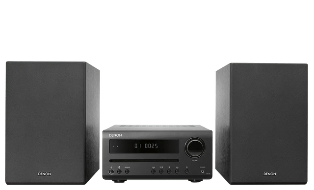 Denon D-T1, Stereo Radijo imtuvas su CD ir kolonėlėmis (įvairių spalvų)