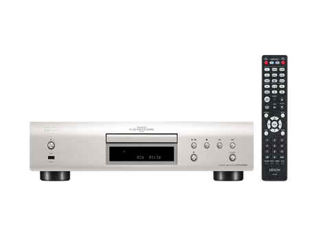 Denon DCD-900NE, CD grotuvas su USB - Sidabrinis grotuvas su pulteliu ir USB jungtimi