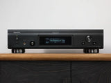 Denon DNP-2000NE, High-res tinklo grotuvas su Ultra AL32, HDMI ARC - priekinė panelė su ekrano informacija