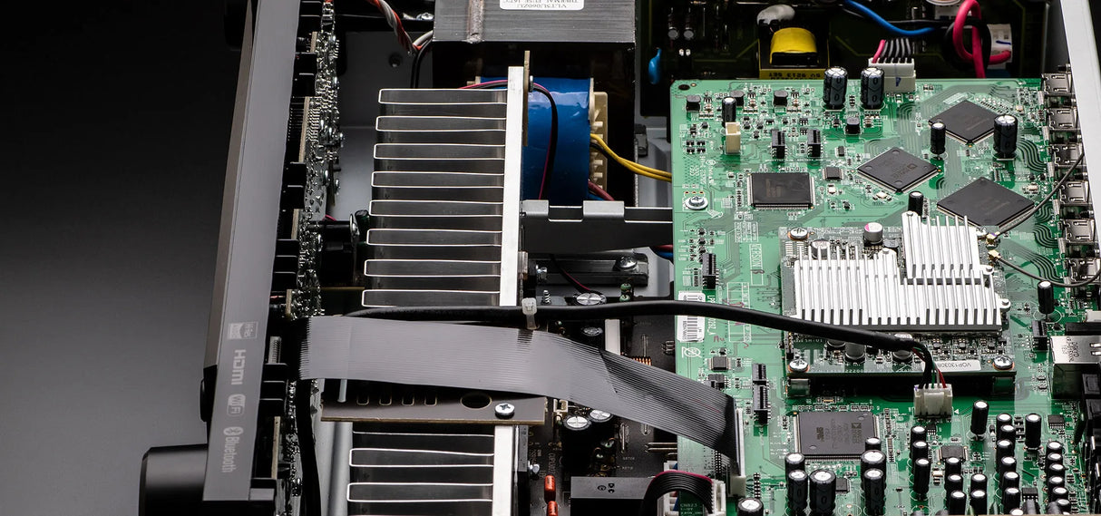 Denon DRA-800H 2-jų kanalų Hi-Fi išmanus tinklo stiprintuvas Stereo 800 HDMI