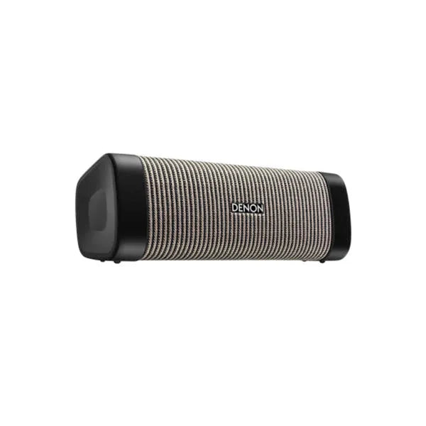 Denon ENVAYA POCKET DSB-50BT, belaidė nešiojama Bluetooth garso kolonė - Šoninis vaizdas su grotelių tekstūra