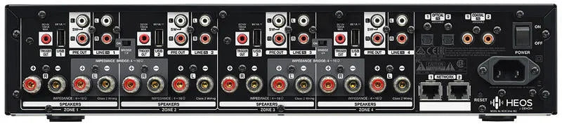 Denon HEOS DRIVE HS2, Integruotas stiprintuvas