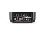 Denon Home AMP, tinklinis stiprintuvas su HDMI eARC ir Hi-Res - galinė panelė su jungtimis ir laidų prijungimo vietomis