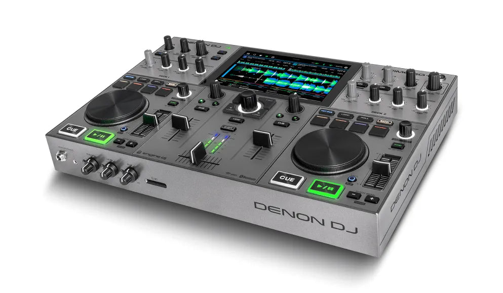 Denon PRIME GO+, nešiojama DJ sistema su įkraunama baterija ir Wi-Fi