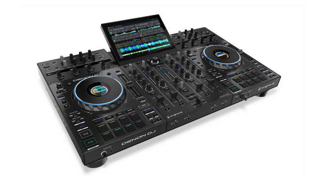 Denon Prime 4+, DJ sistema su spalvotu 10.1" ekranu