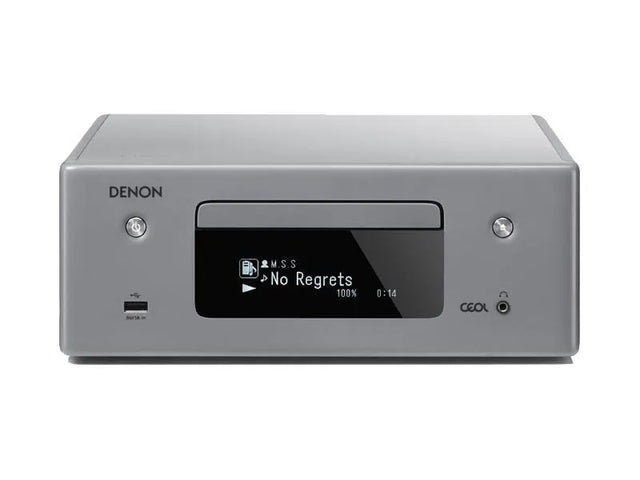 Denon RCDN-10, 2x60W Tinklinis stereo stiprintuvas su CD grotuvu