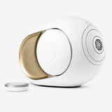 Devialet Phantom I 108 dB, High-End belaidė garso kolonėlė - Šoninis vaizdas su pulteliu