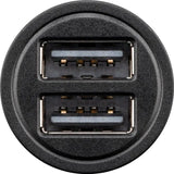 Dvigubas USB įkrovimo adapteris automobiliui Goobay 4.8A