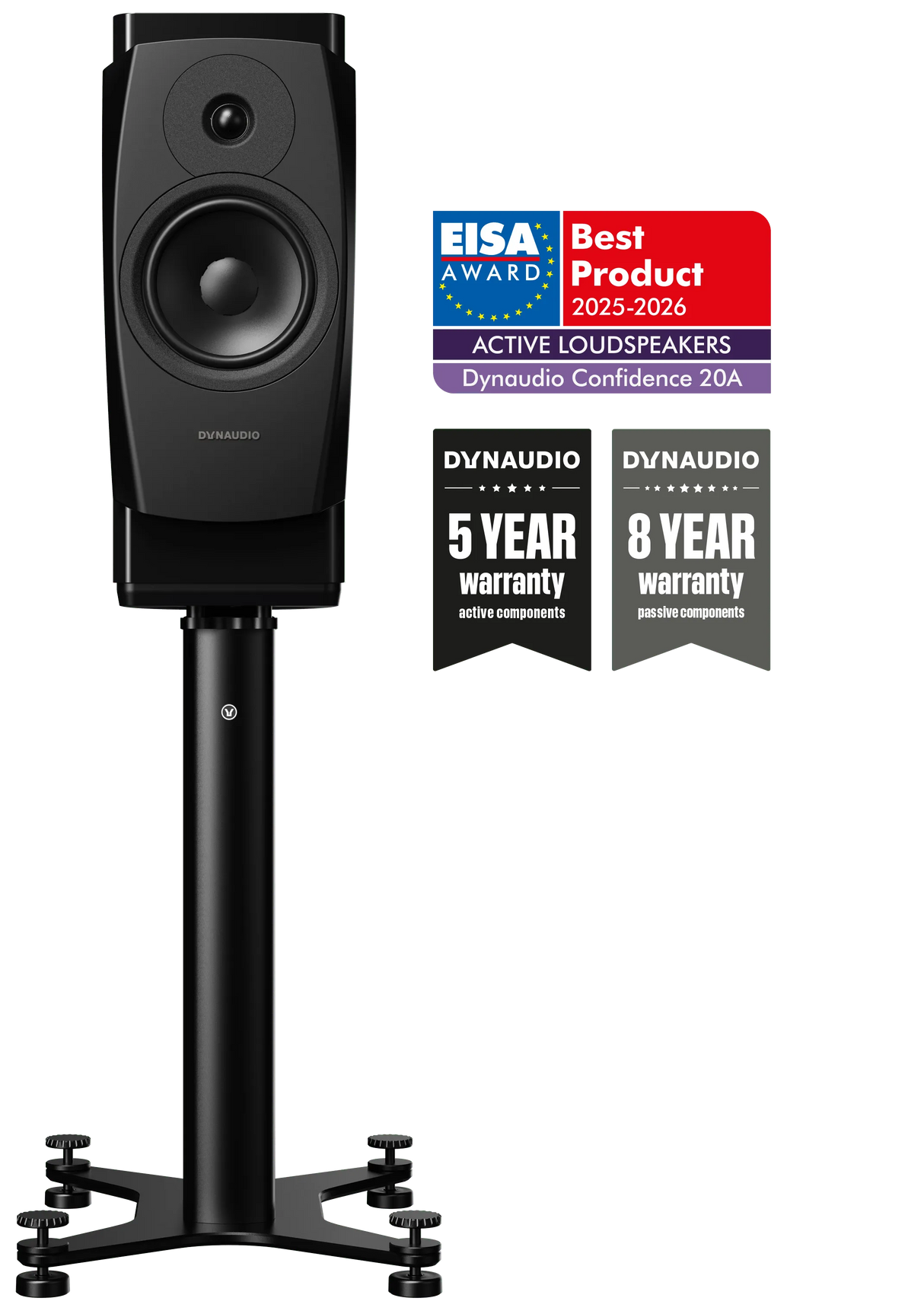 Dynaudio Confidence 20A, lentyninės garso kolonėlės