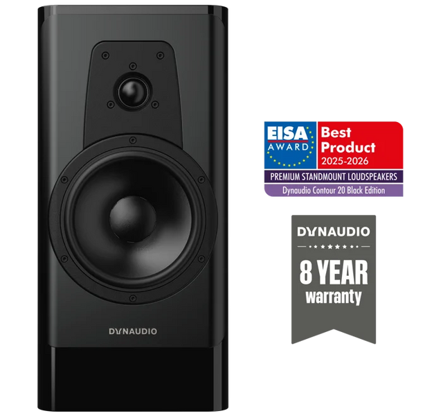 Dynaudio Contour 20 Black Edition, lentyninės garso kolonėlės