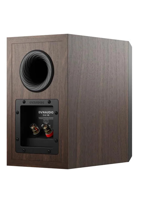Dynaudio Emit 10, lentyninės garso kolonėlės - Aukštų dažnių garsiakalbio angos vidinis dizainas