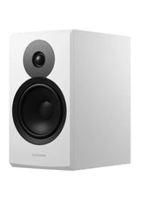 Dynaudio Emit 20, lentyninės garso kolonėlės - Šoninis vaizdas su garsiakalbių sistema