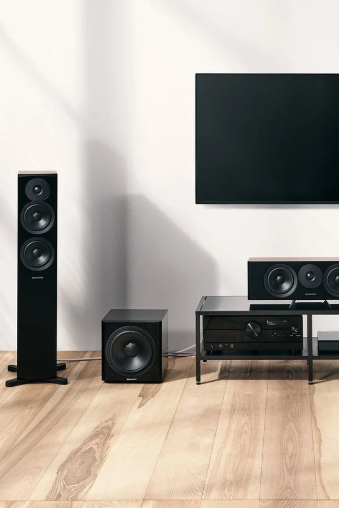 Dynaudio Emit 25C, centrinė garso kolonėlė - centrinė kolonėlė su medžio apdaila