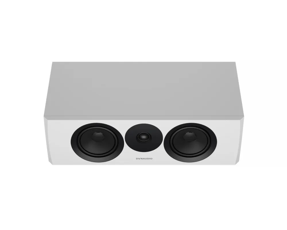 Dynaudio Emit 25C, centrinė garso kolonėlė - Viršutinis vaizdas, du žemų dažnių garsiakalbiai
