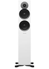Dynaudio Emit 30, grindinės garso kolonėlės - Kolonėlės apačia su juodais stovais