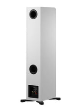 Dynaudio Emit 30, grindinės garso kolonėlės - Galinė panelė su jungtimis ir angomis