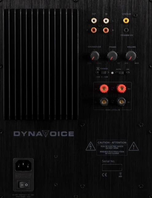 Dynavoice Challenger CSB-V12, aktyvi žemų dažnių garso kolonėlė (įvairių spalvų)