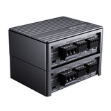 ETON, PA4 garso stiprintuvas, 2x45W + 2x80W - du stiprintuvai su jungtimis ir logotipais
