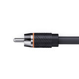 ETON, RCA2P-55 2-kanalų 5.5m ilgio linijinis laidas - Detalus RCA jungties vaizdas