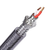 ETON, RCA2U-55 2-kanalų high End 5.5m ilgio linijinis laidas - Išardytas laidas su vidinėmis gyslomis