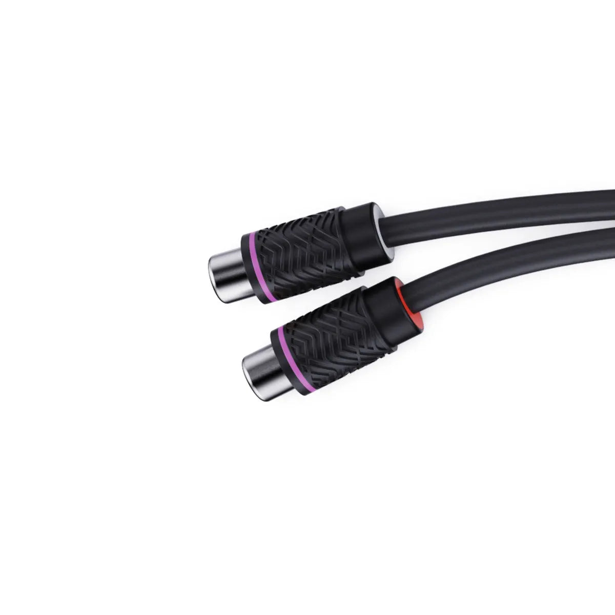 ETON, RCAP-YF Y-adapteris linijinio laido išsišakojimui, 1M/2F - Du RCA jungčių galai su žiedais
