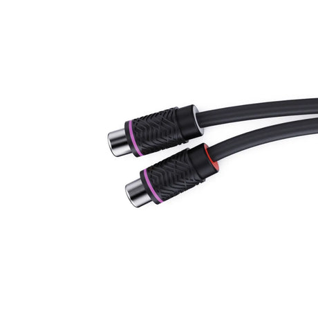 ETON, RCAP-YF Y-adapteris linijinio laido išsišakojimui, 1M/2F - Du RCA jungčių galai su žiedais