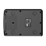 ETON, USB8AR, 20 cm žemų dažnių kolonėlė su stiprintuvu - apatinė dalis su ventiliacijos grotelėmis ir užrašais