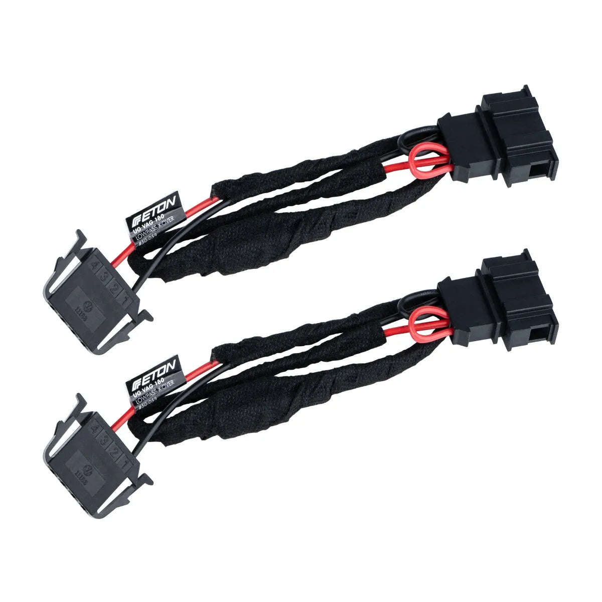 ETON, VAG180, 18cm žemo / vidutinio diapazono garsiakalbis - du laidiniai adapteriai su jungtimis