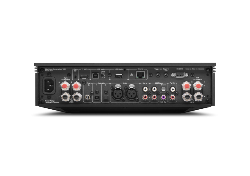Cambridge Audio Evo 150 SE, garso stiprintuvas su tinklo grotuvu
