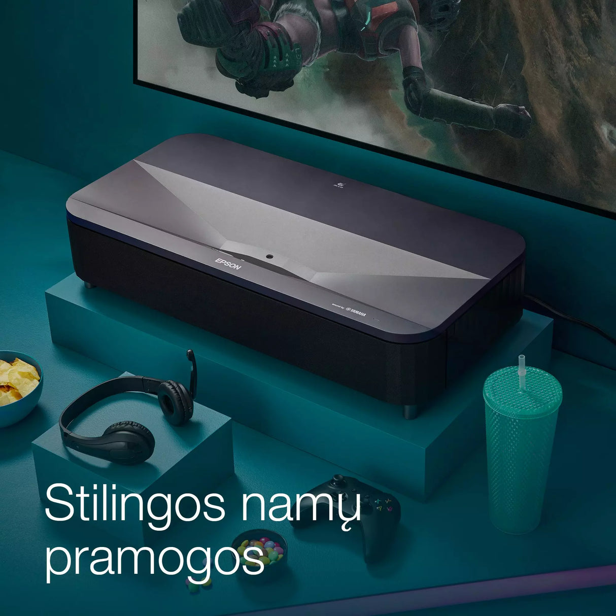 Epson EH-LS800B, Itin mažo atstumo projektorius