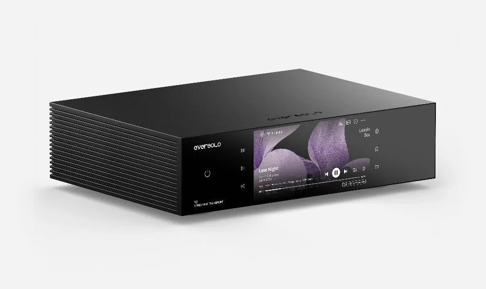 EverSolo T8, Hi-Fi tinklo grotuvas - priekinis skydelis su lietimui jautriu ekranu