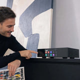 EverSolo T8, Hi-Fi tinklo grotuvas - ekranas su lietuviškais meniu ir piktogramomis