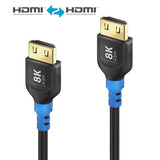 FI-H100-005 FlexInstall HDMI kabelis 8K, 0.5m