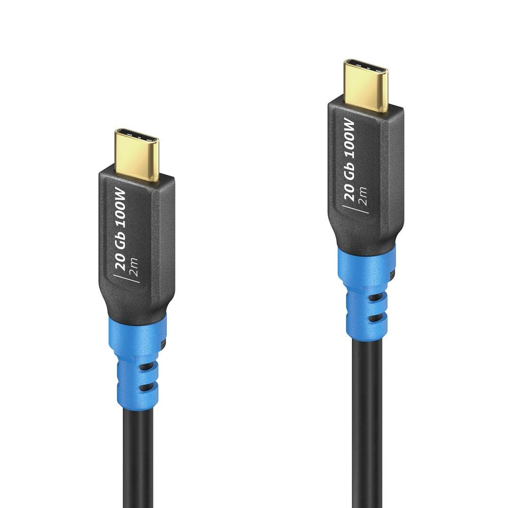 FI-U400-020 FlexInstall USB-C į USB-C kabelis USB4 Gen2x2 20Gbps 100W 2m
