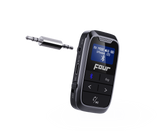 FOUR 2-IN-1 Bluetooth siųstuvas ir imtuvas - priekinė panelė su ekrano ir mygtukais