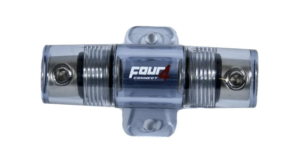 FOUR Connect 4-600110 Waterproof AGU fuseholder 35/10mm2 - Permatomas korpusas su tvirtinimo auselėmis