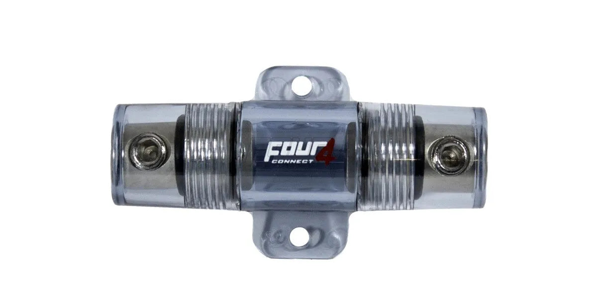 FOUR Connect 4-600120 vandeniui atsparus MiniANL saugiklio laikiklis 10/35 mm2 - vandeniui atsparus korpusas su tvirtinimo detalėmis