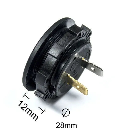 FOUR Connect 4-600154 vandeniui atsparus įtampos matuoklis 9-24V