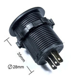 FOUR Connect 4-600155 voltmeter/ammeter 12/24V