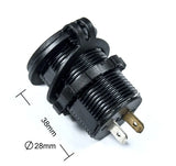 FOUR Connect 4-600156 vandeniui atsparus USB įkroviklis su įtampos matuokliu
