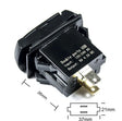 FOUR Connect 4-600157 vandeniui atsparus USB įkroviklis su įtampos matuokliu