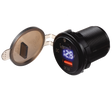 FOUR Connect 4-600162 vandeniui atsparus USB įkroviklis su įtampos rodmeniu