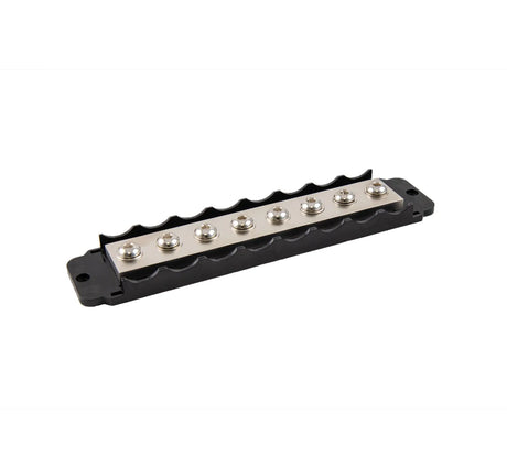 FOUR Connect 4-600338 STAGE3 jungimo juosta - juoda plastikinė bazė su šešiomis jungtimis